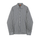 RT No. 2156 OVERSIZE STRIPED COLLAR SHIRT