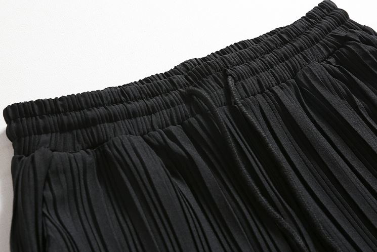 RT No. 4476 PLEATED DRAPE WIDE PANTS