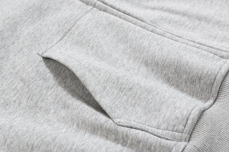 RT No. 4091 GRAY ZIP-UP HOODIE & SWEATPANTS (TOP & BOTTOM)