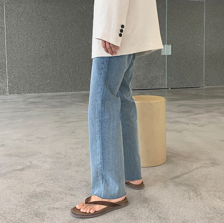 RT No. 2159 WASHED STRAIGHT JEANS