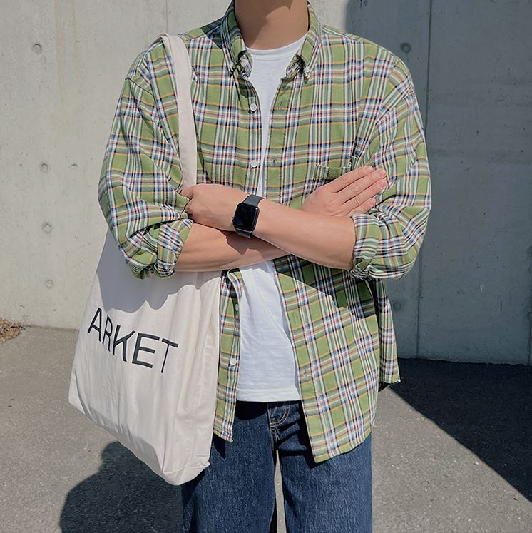 RT No. 5132 PLAID COLLAR SHIRT