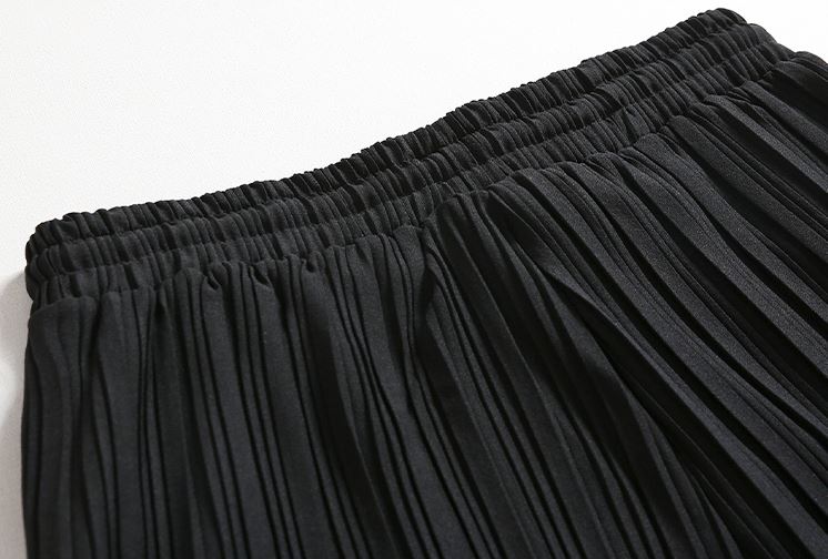 RT No. 4476 PLEATED DRAPE WIDE PANTS