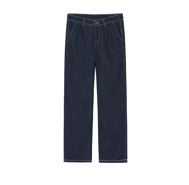 RT No. 1508 DARK BLUE WIDE DENIM JEANS