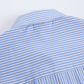 RT No. 2156 OVERSIZE STRIPED COLLAR SHIRT