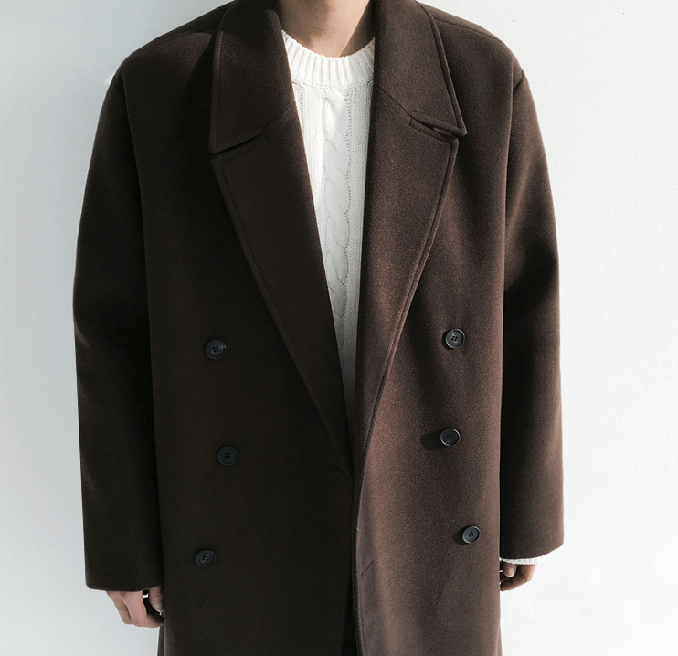 RT No. 2789 WOOLEN TRENCH COAT