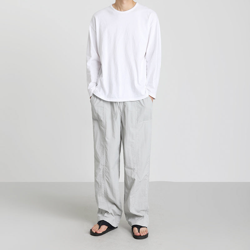 RT No. 4505 JAPANESE STYLE WIDE STRAIGHT PANTS