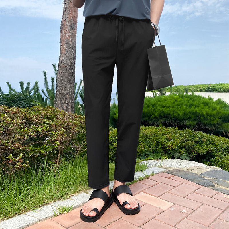 RT No. 1771 ANKLE WIDE STRAIGHT PANTS