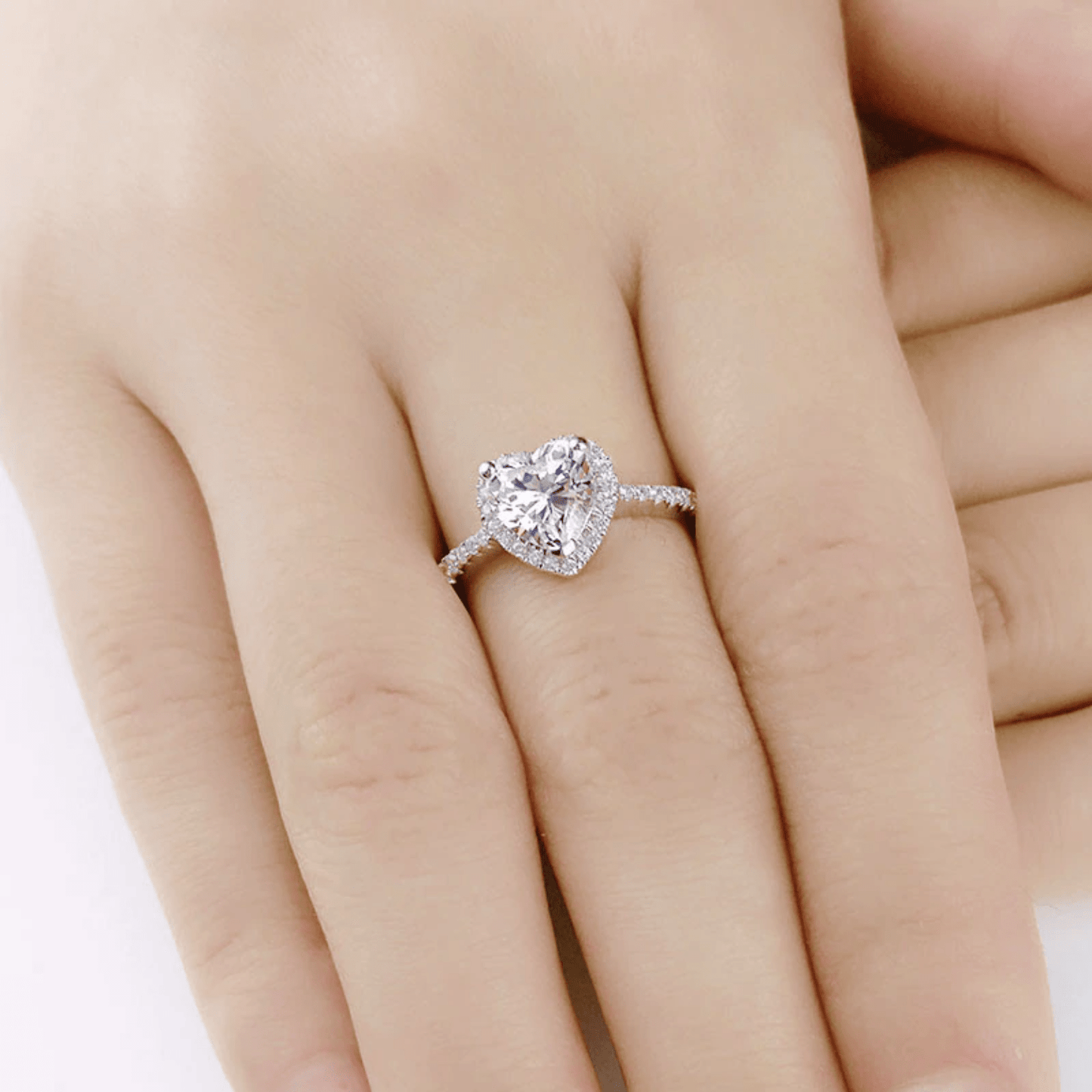 The Evelyn Heart Ring