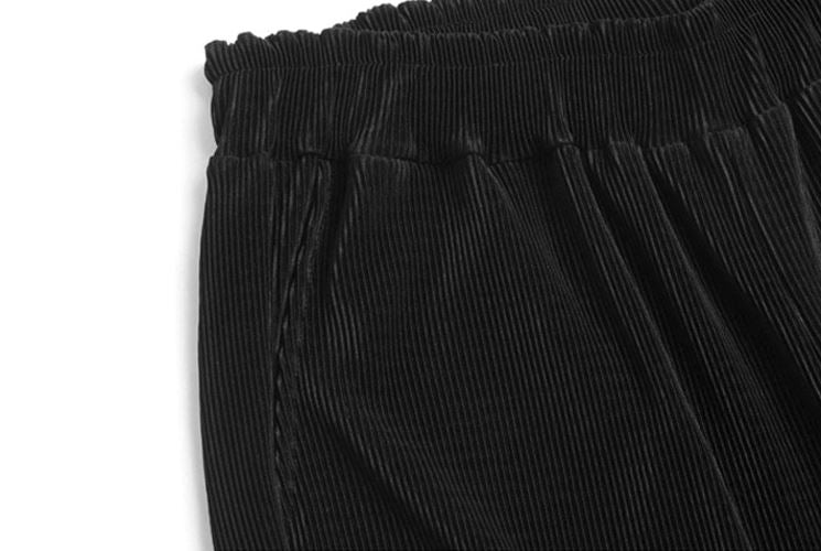 RT No. 4404 PLEATED WIDE STRAIGHT PANTS